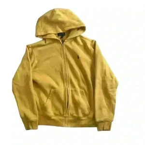 Polo Ralph  Lauren 

Yellow zip up hoodie